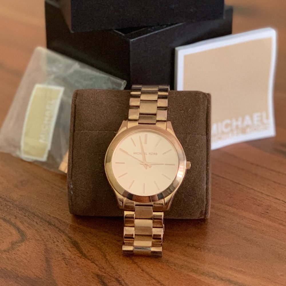 Michael Kors Rose Gold Watch